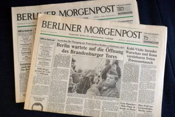 "Berliner Morgenpost", früher vom Springer-Verlag herausgegeben, 2013 an die Funke-Mediengruppe verkauft. Foto: Ulrich Horb